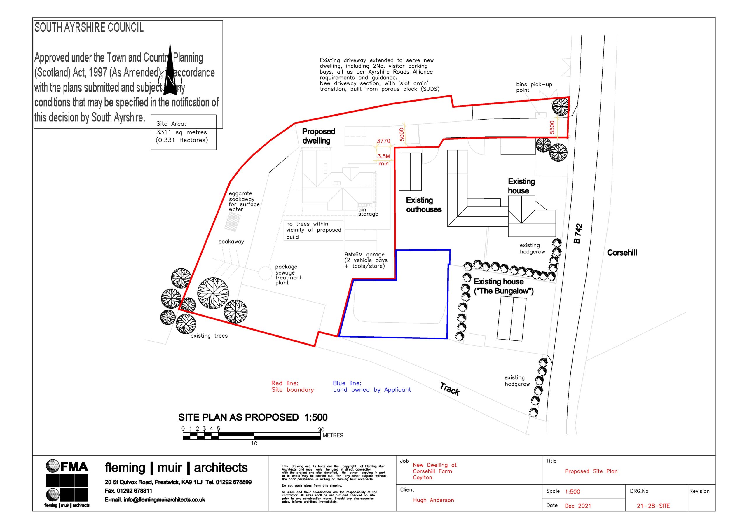 The Plot, Corsehill Farm, Coylton, KA6 6LQ Corum Property