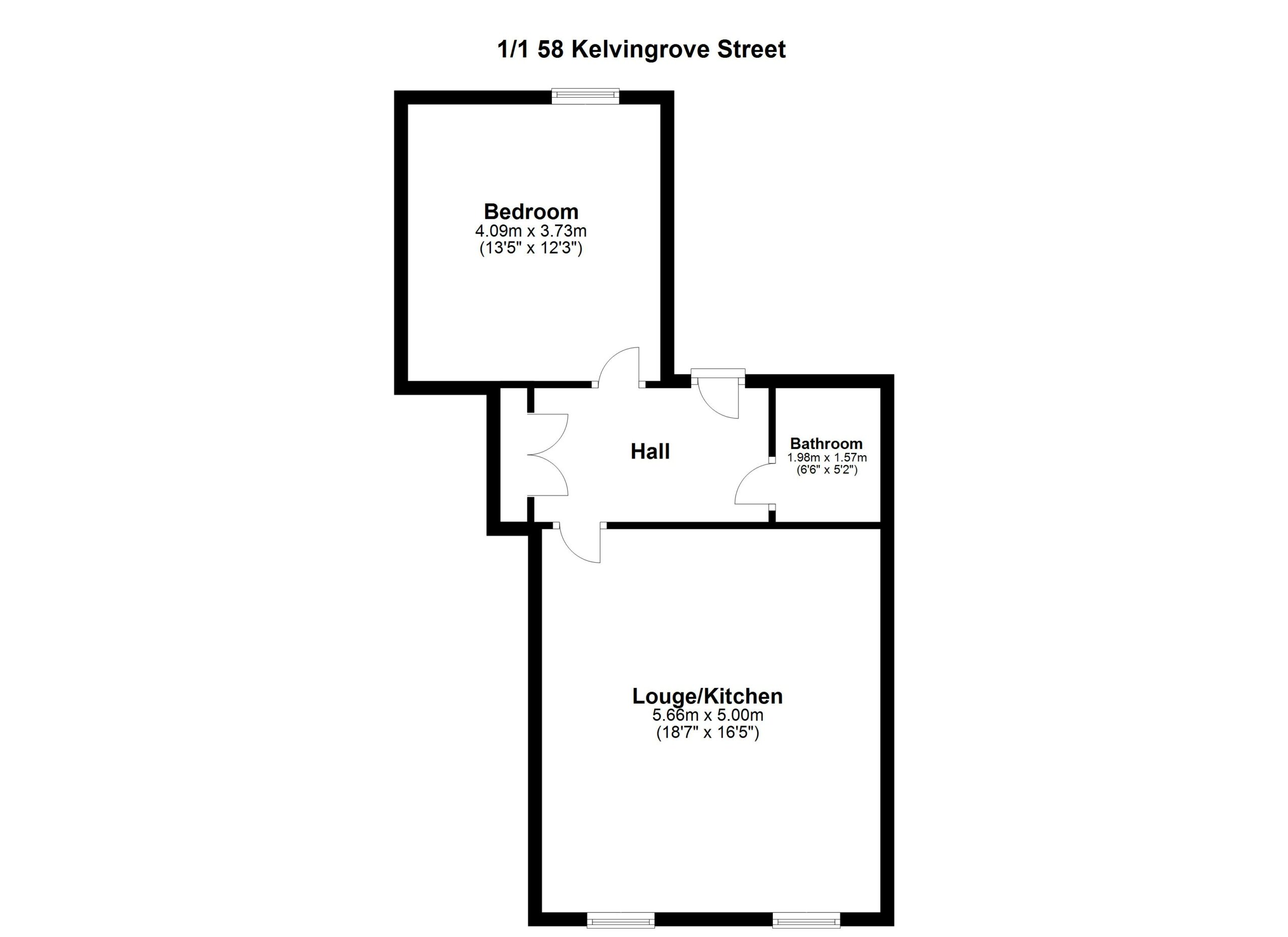 1/1 58 Kelvingrove Street, Kelvingrove, G3 7SA Corum Property