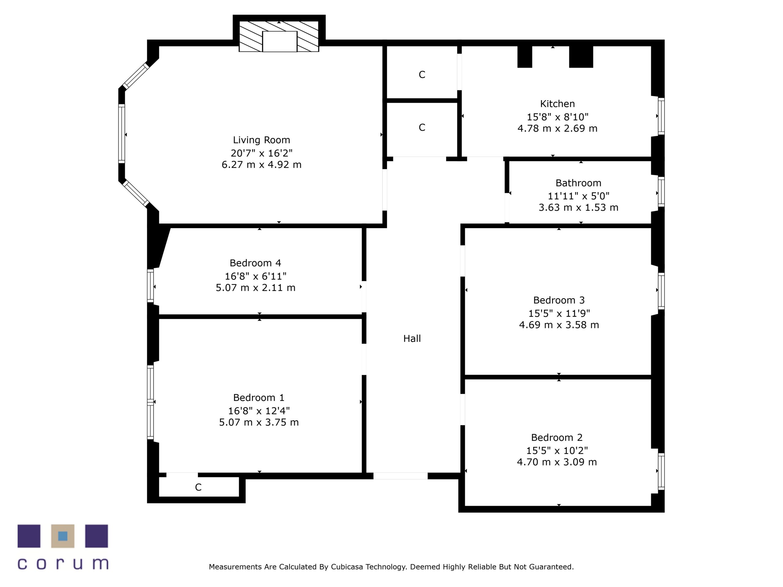 2/2, 13 Millbrae Crescent, Langside, G42 9UW Corum Property