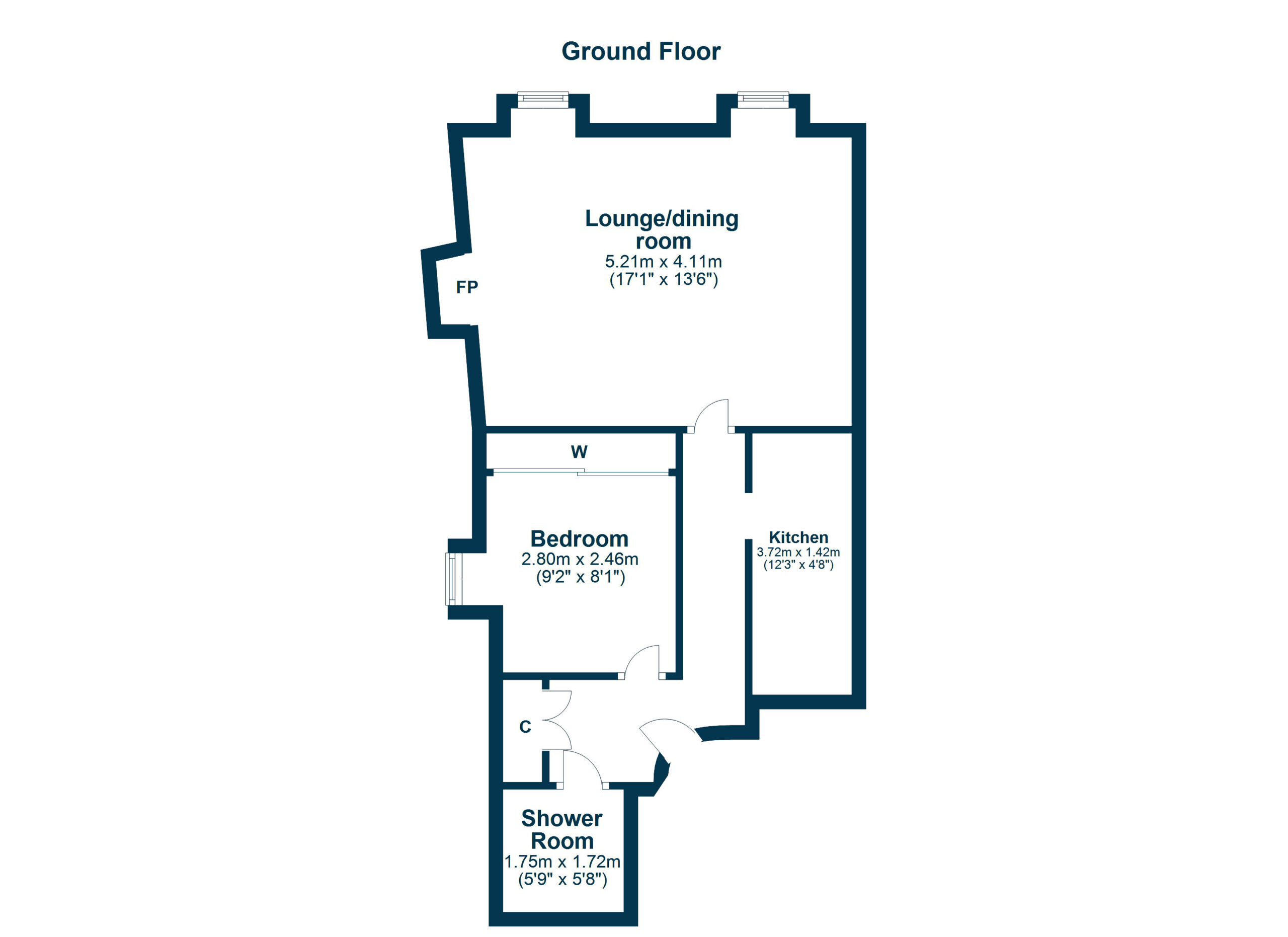 Lady Cathcarts House, 2B Cathcart House, Ayr, KA7 1BJ Corum Property