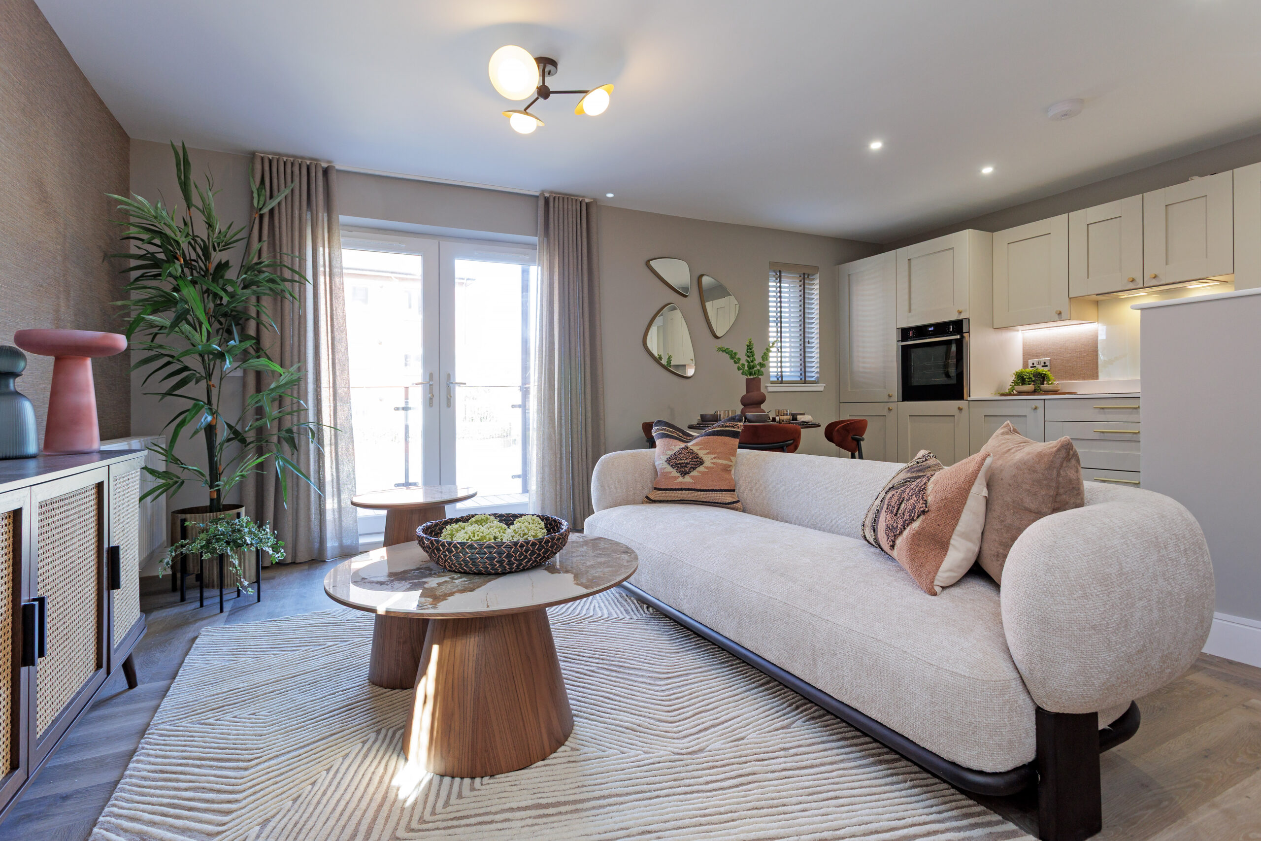 Millside Moors Showhome Lounge Kitchen