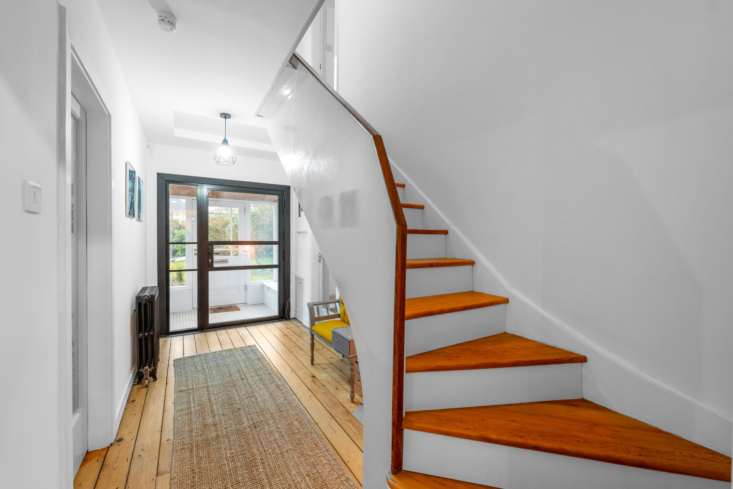 Hallway and staircase