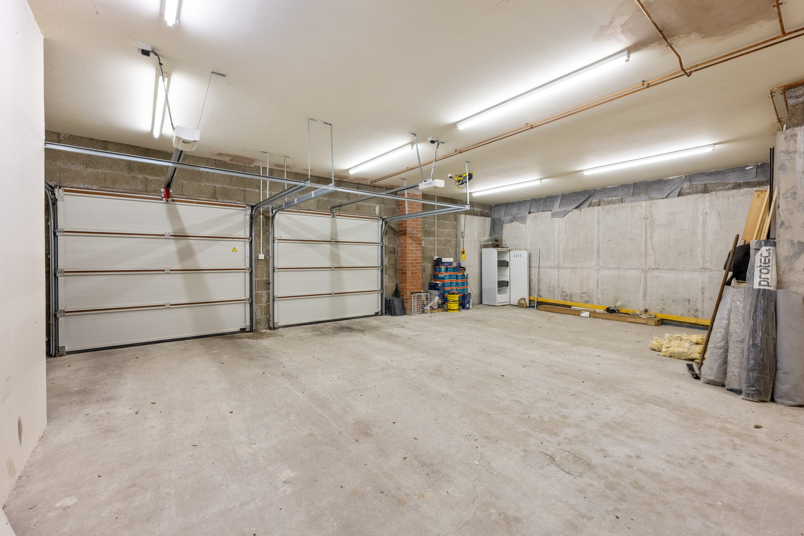 Double garage