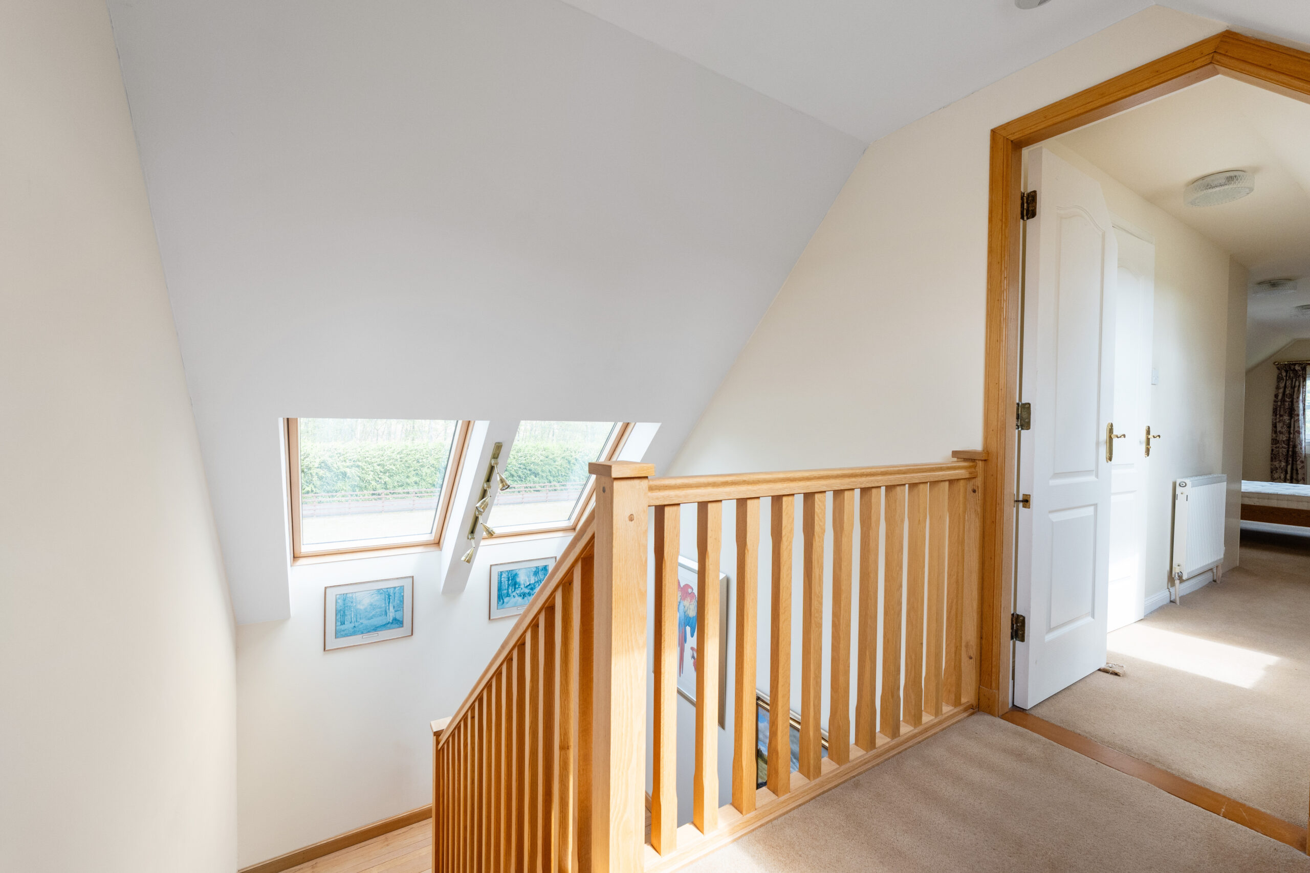 Upper landing and staircase
