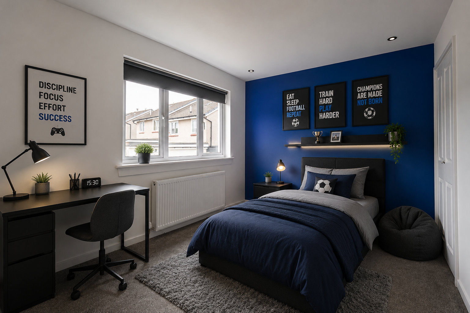 2 Kinnaird Crescent – AI Furnished Bedroom 2
