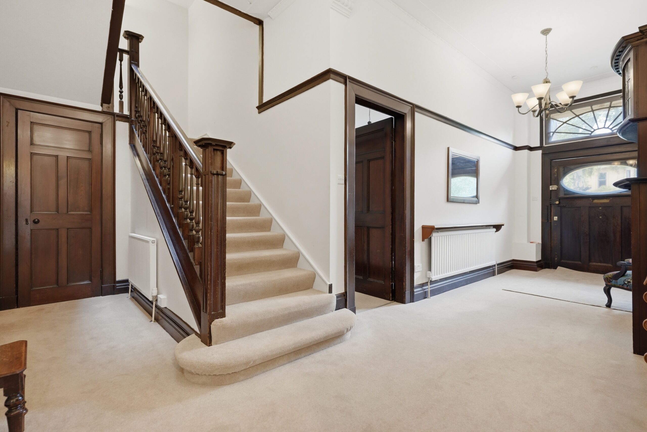 Hallway and staircase