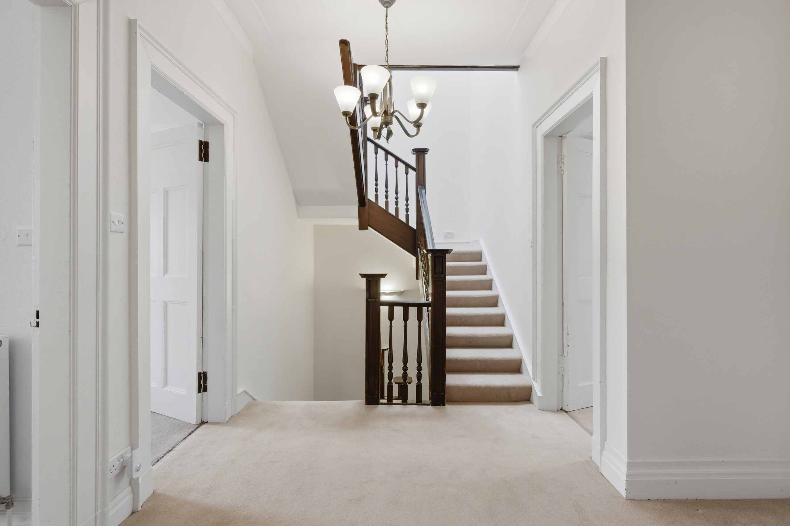 Landing and staircase